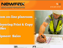 Tablet Screenshot of newfaxcorp.com